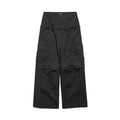 Balenciaga Men's and Women's Spring/Autumn Solid Colour Loose-Fit Wide-Leg Patchwork Work Trousers Pants #77959