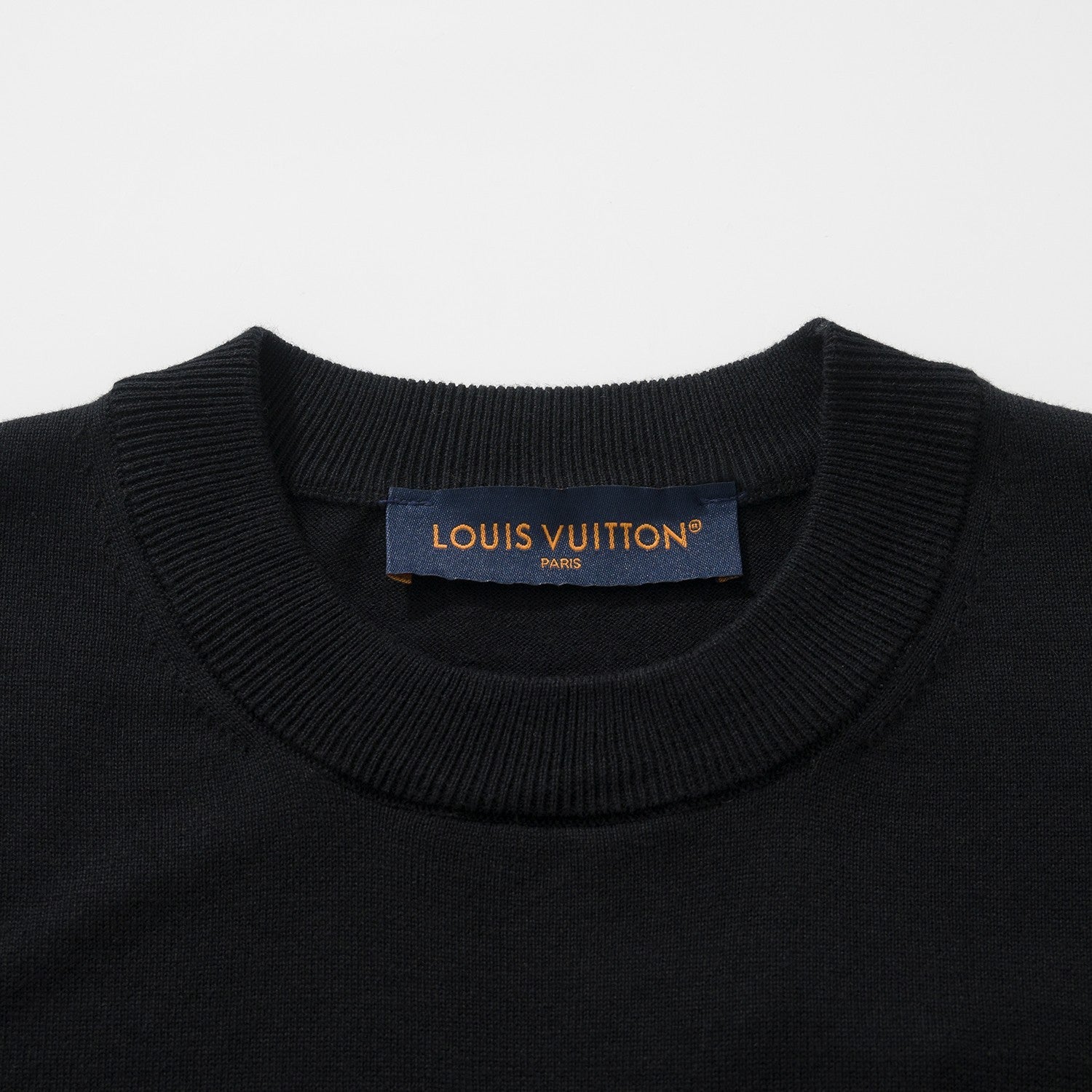 Louis Vuitton Men's Summer Beaded Letter Embellished Round Neck Cotton Short Sleeve T-Shirt #99716