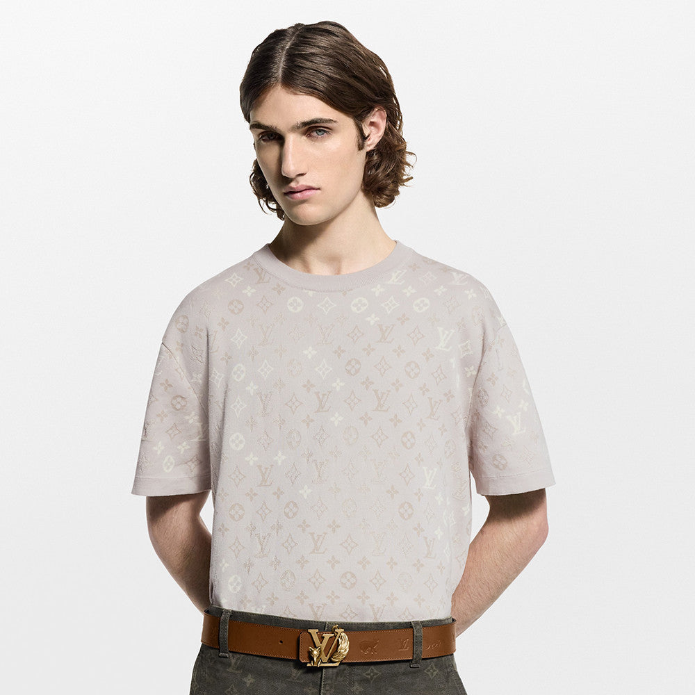 Louis Vuitton Monogram Short-Sleeved Crewneck #333584
