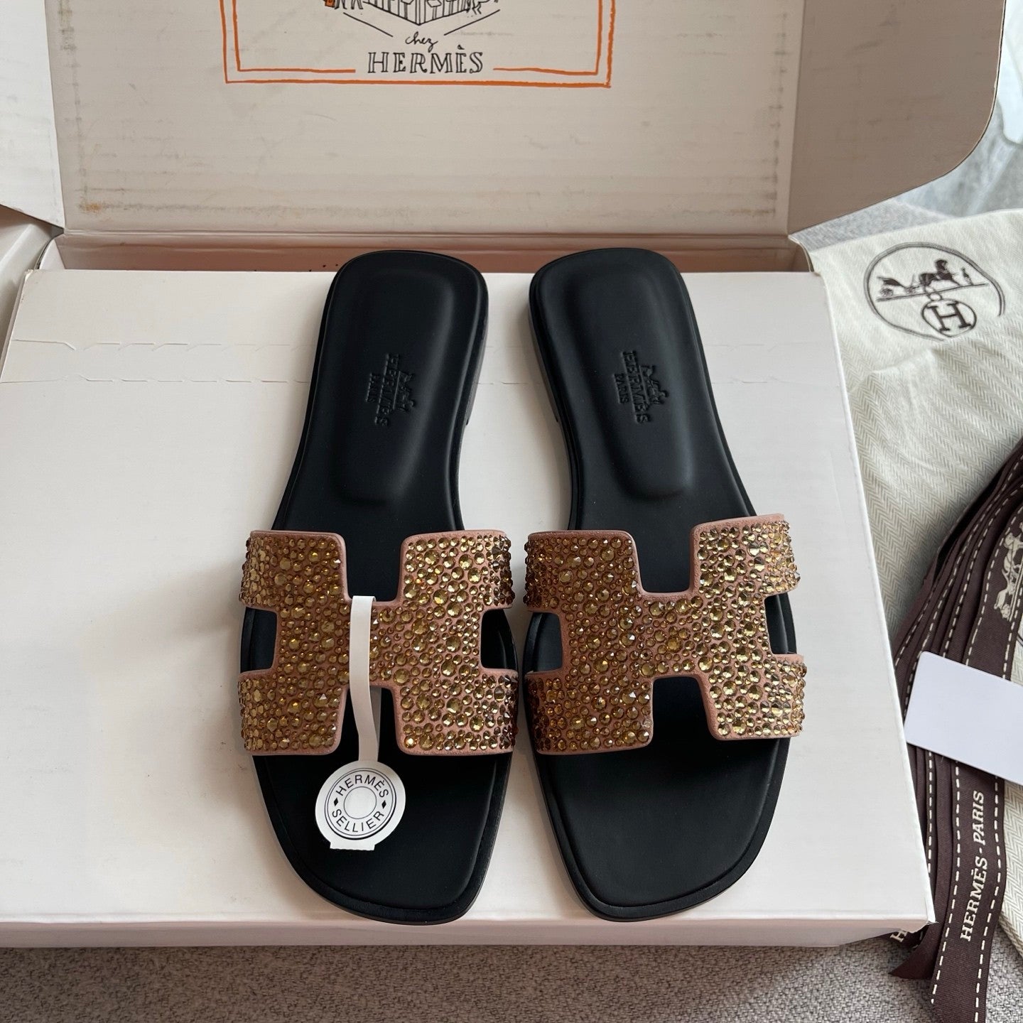 Hermès  Oran Sandal #382603