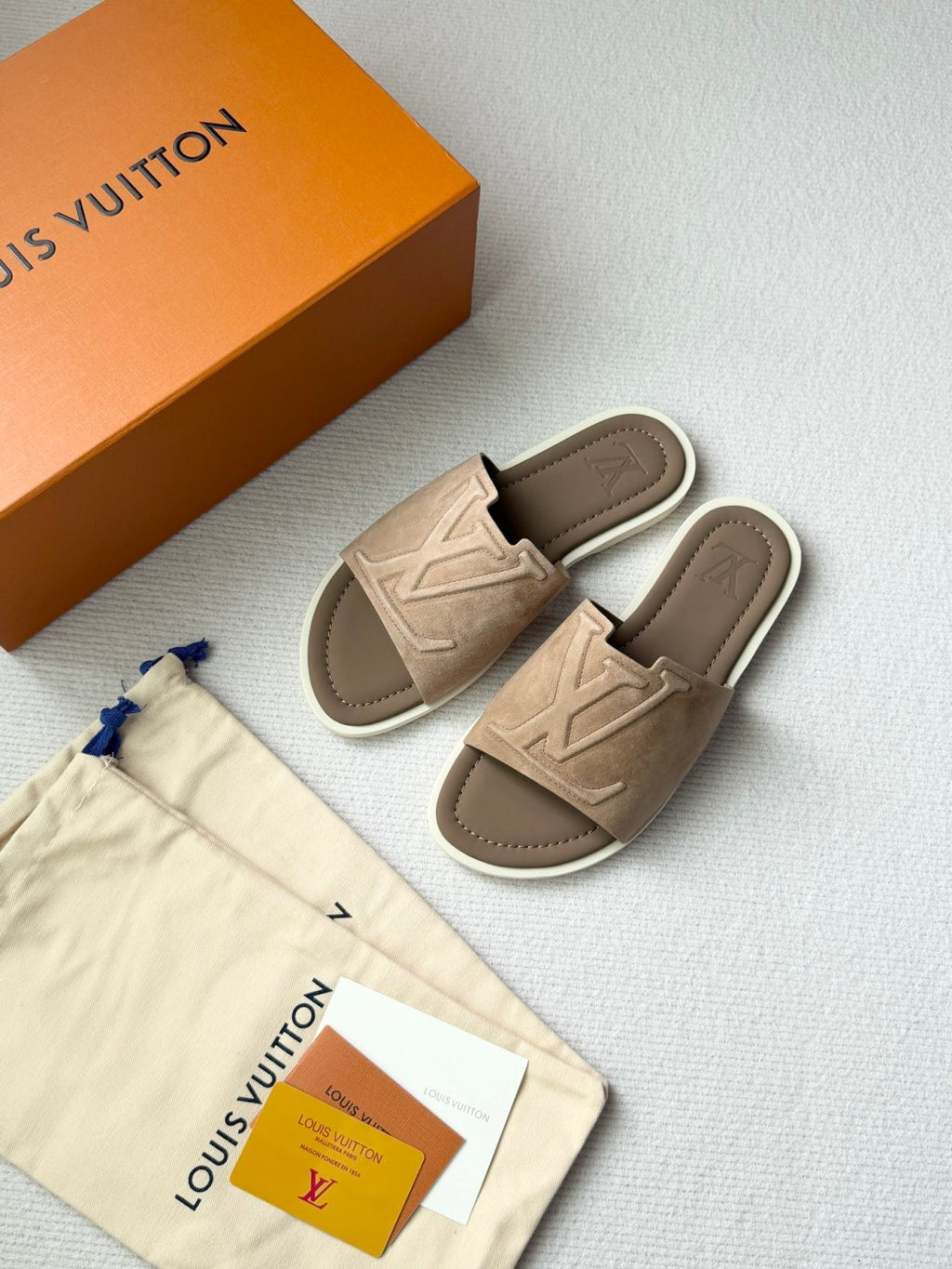 LOUIS VUITTON LV Portofino Mule Men Shoes#379795