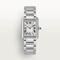 Cartier Tank Must Men's and Women's Solid Color Stainless Steel Quartz Watch #77666