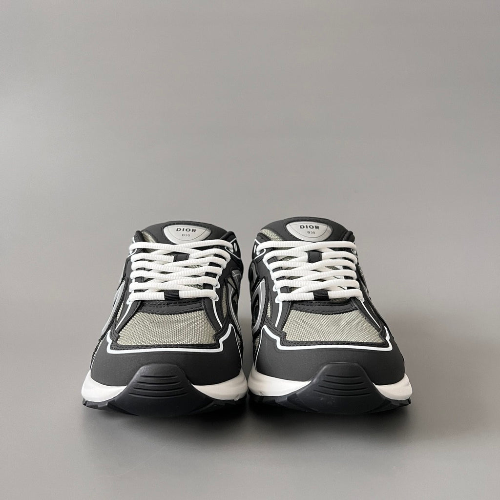 Dior B30 Men's and Women's Alphabet Print Lace Up Low Top Casual Sneakers Shoes #77143