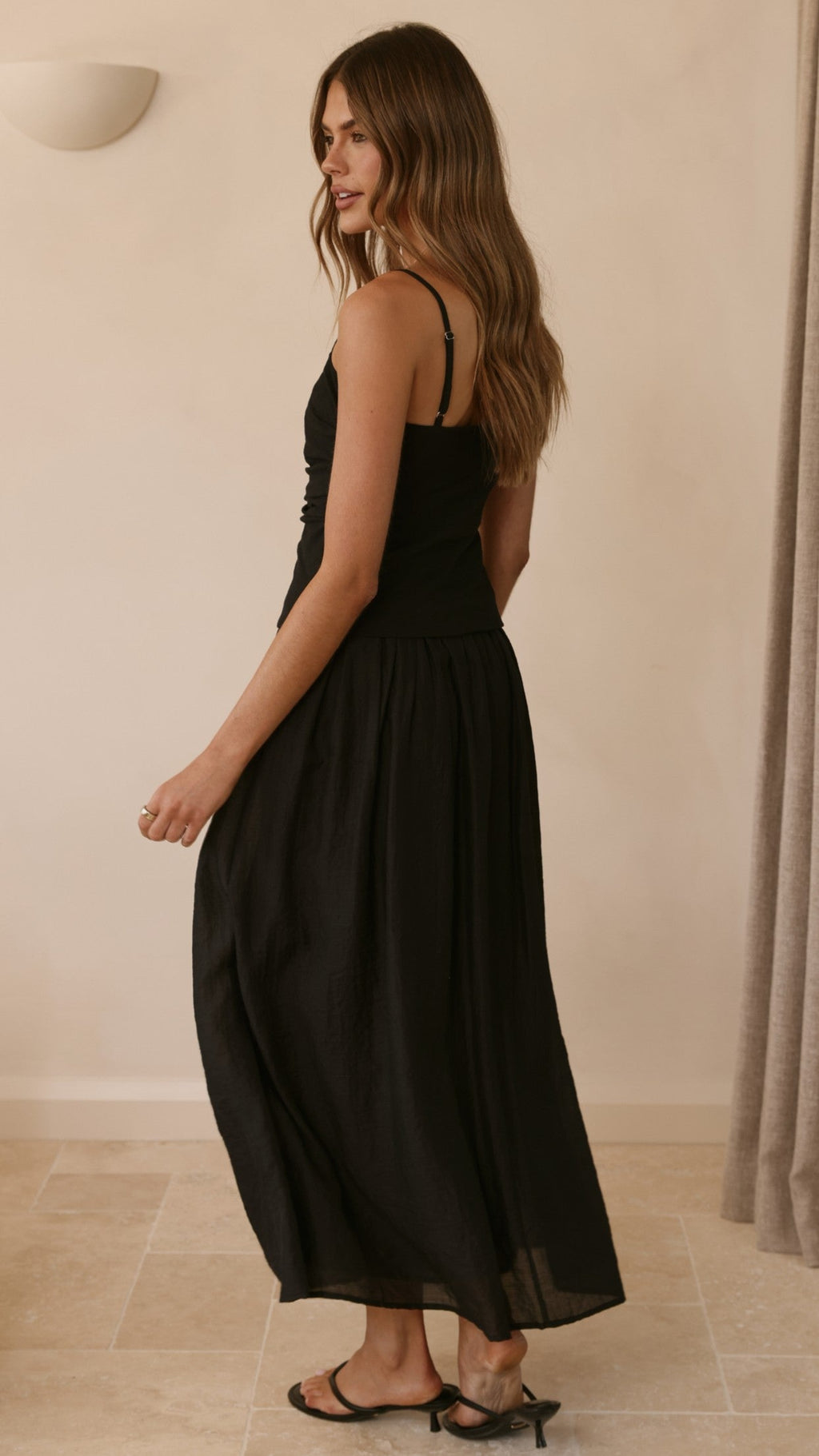Valentina Maxi Dress - Black