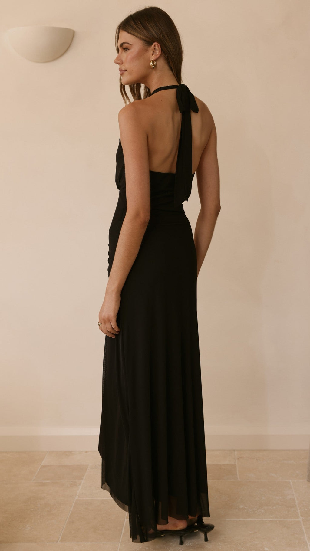 Meredith Maxi Dress - Black