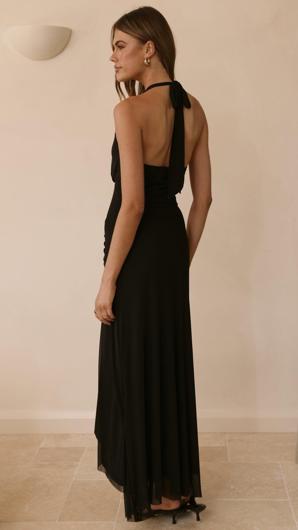 Meredith Maxi Dress - Black
