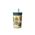 Owala Kids' Tumbler Spill resistant. Easy to clean. BPA free.