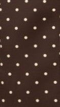 Lula Mini Dress - Chocolate/Butter Polka