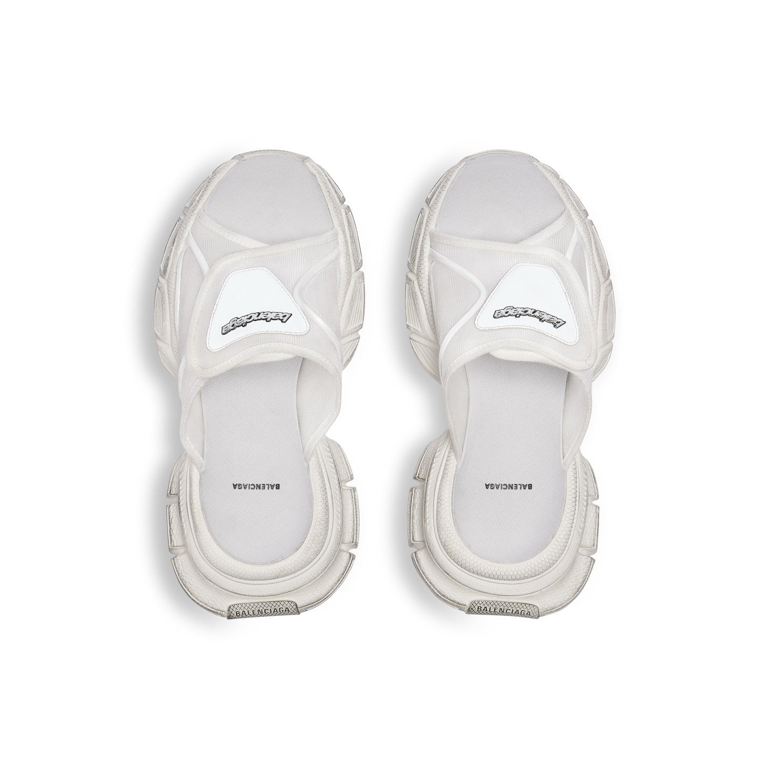 Balenciaga 3XL Men's And Women's Slipper-Style Sandals. Summer Round-Toe Solid-Color Flat Casual Flip-Flops Shoes #81477
