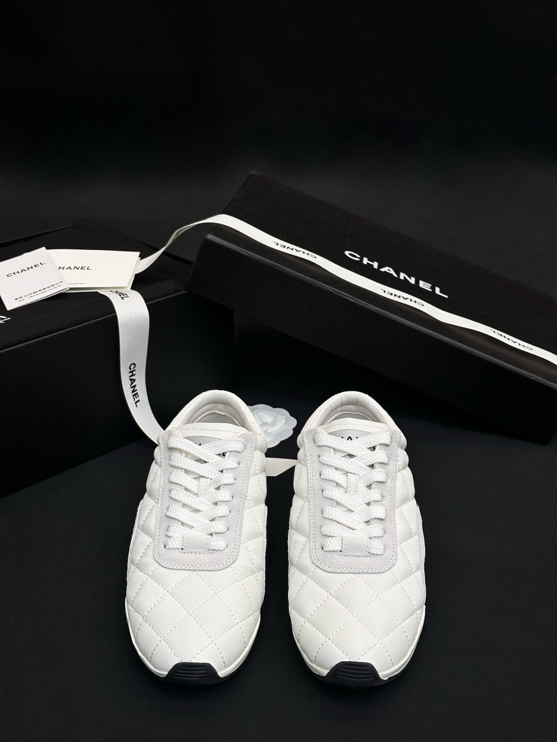 Chanel Trainers Calfskin Suede Calfskin #333965