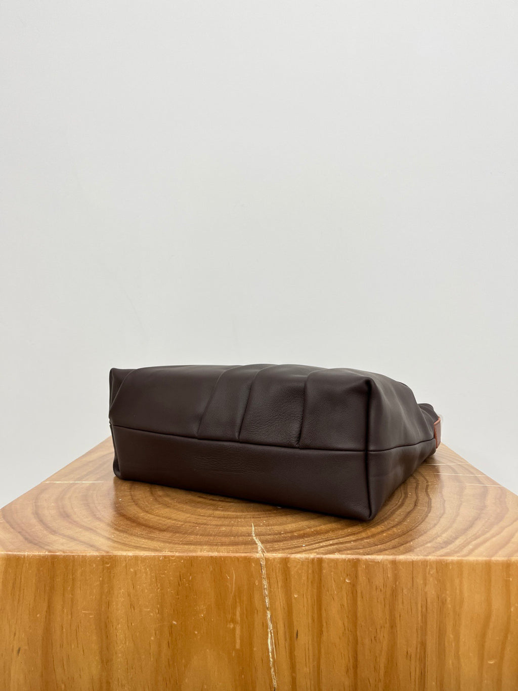 Loewe Draped Tote in Mellow Nappa Lambskin Black #336454