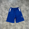 Mertra Basic Contrast Shorts Blue