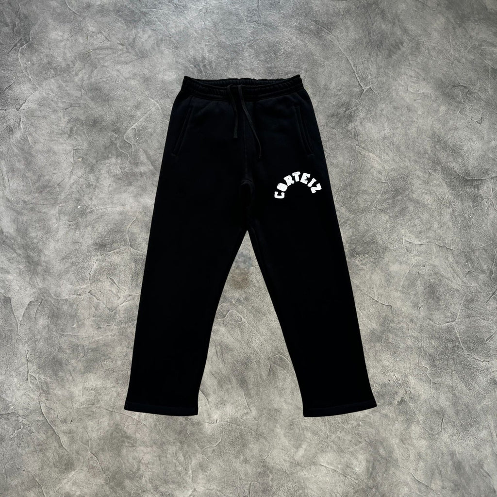 Corteiz College Arch Straight pants Black