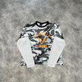 Corteiz Eagle Long Sleeves T-Shirt Camouflage