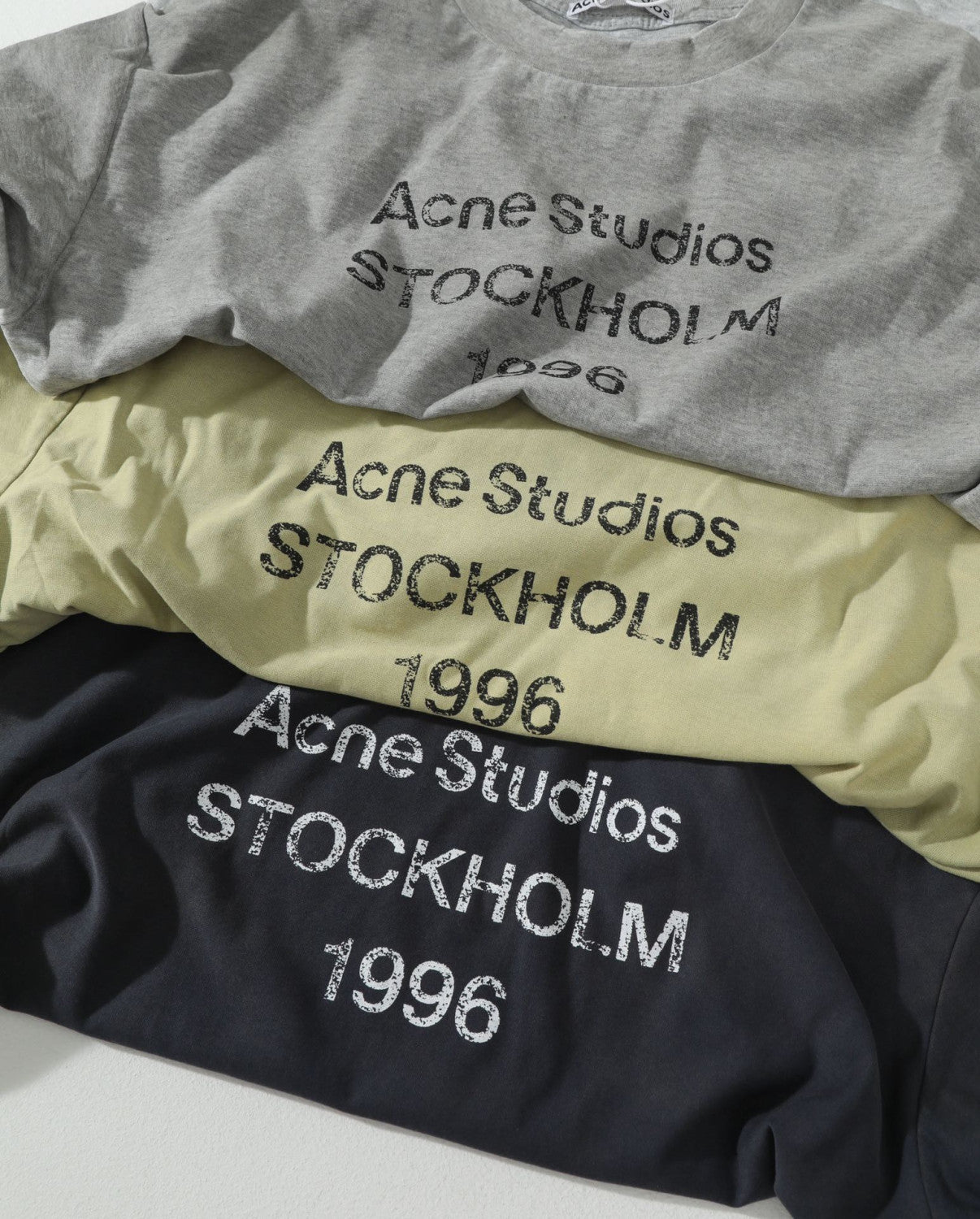 Acne Studios Logo T-shirt Relaxed Fit Cotton #337208