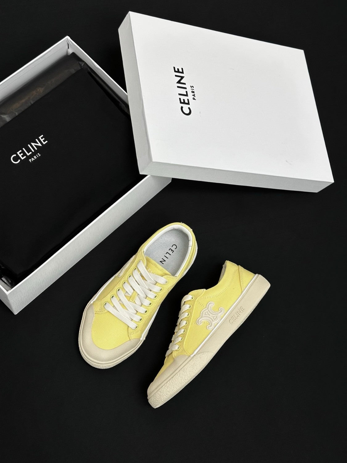 Celine Alan Sneaker in Canvas #381934