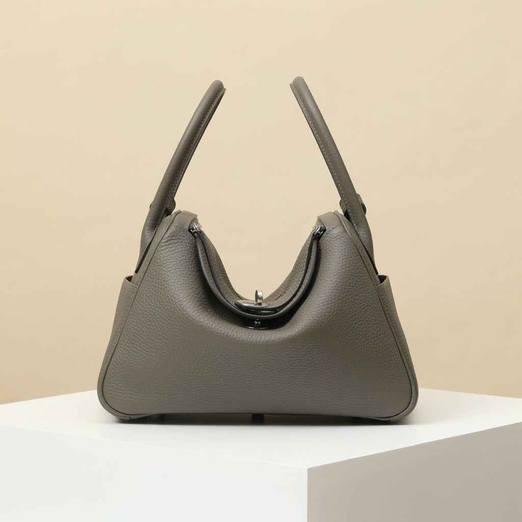 Hermes Women's Fashion Classic Solid Color Leather Tote Bag Shoulder Bag Bags H073428CK08 #79219