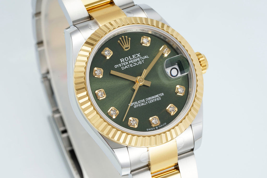 Rolex Men's 31mm Gold Dial Oyster Logbook Series Automatic Mechanical Movement 100m Water Resistant Watch (Please contact customer service for colour selection) #76886