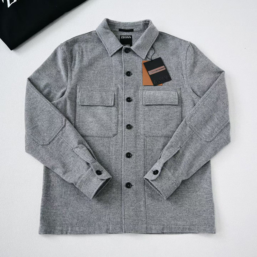 Zegna Oasi Cashmere Alba Overshirt #334676