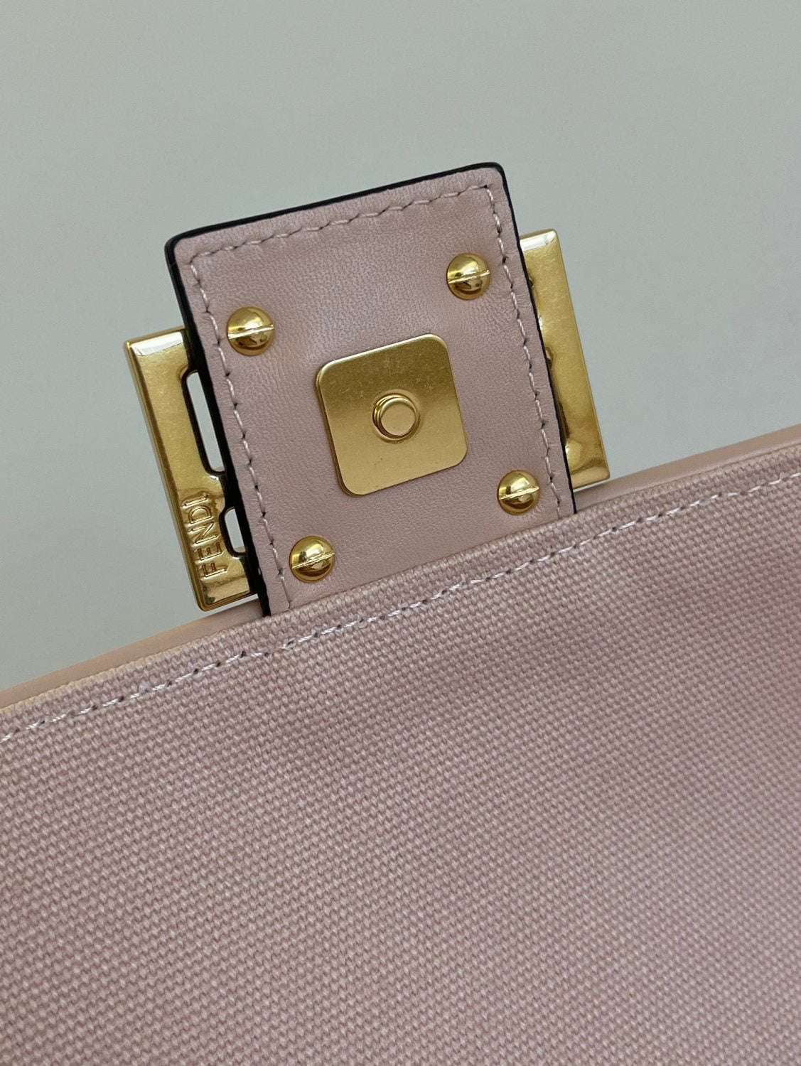 Fendi Women's FF Printed Flap Magnetic Clasp Closure Jacquard Fabric Baguette Bag Shoulder Tote Handbag Bags #76386