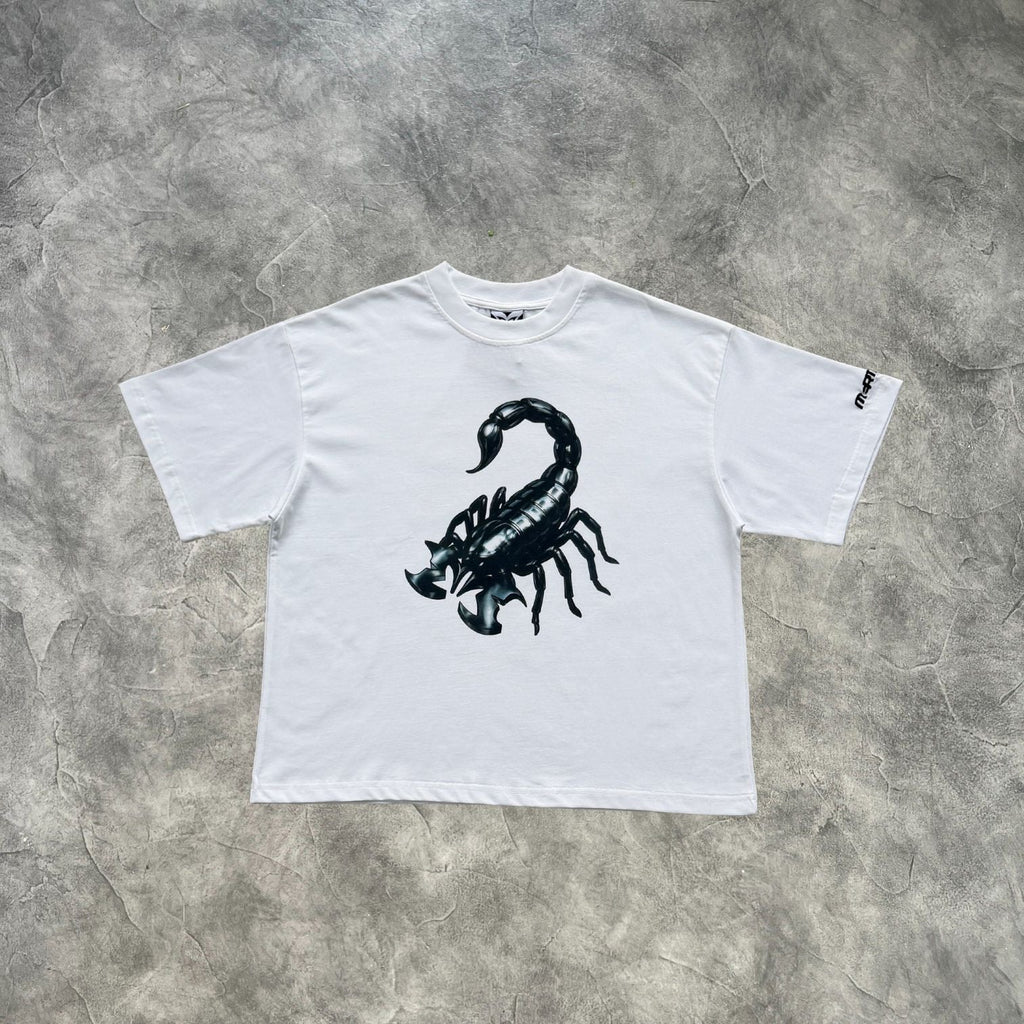 Mertra Scorpion T-Shirt White