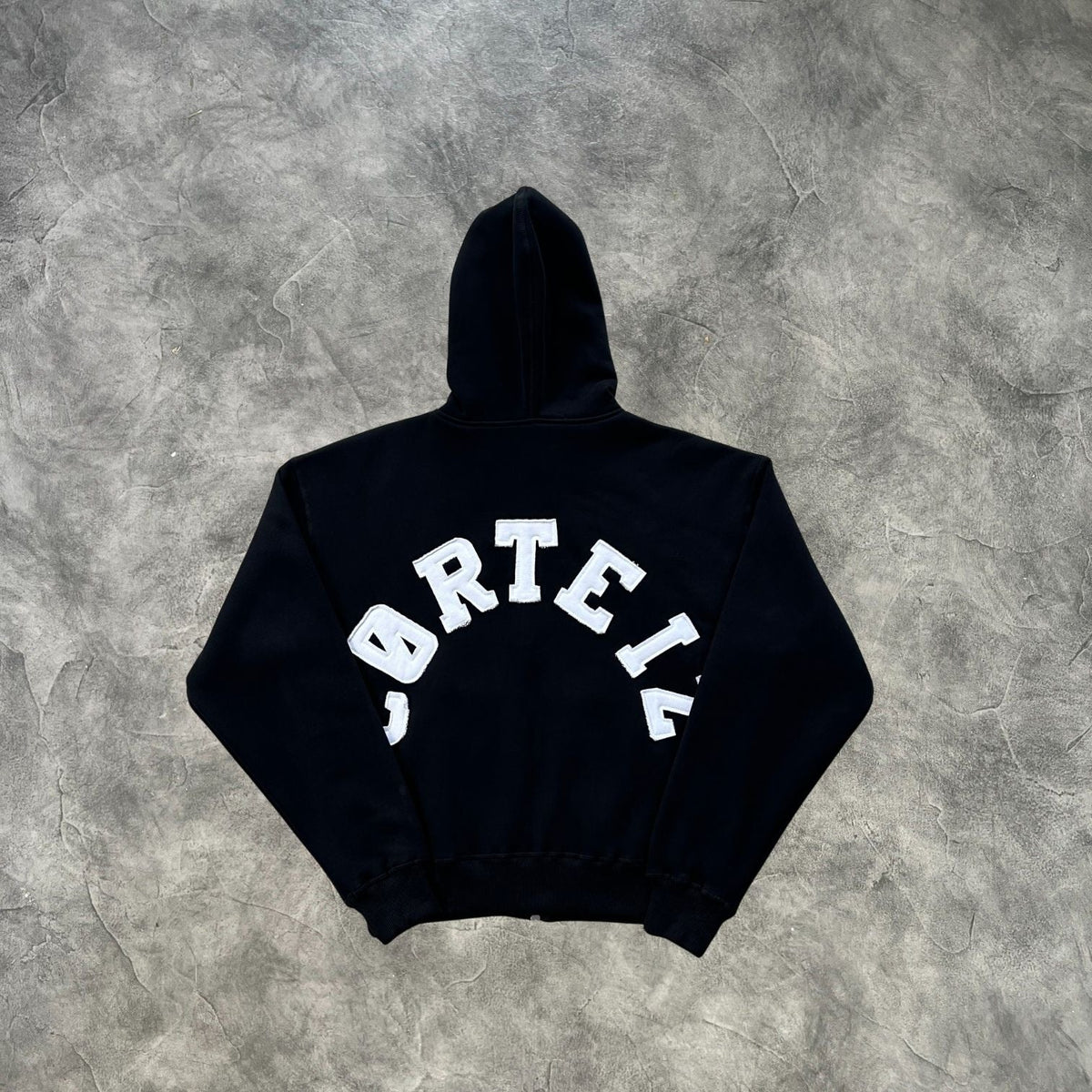Corteiz College Arch Zip-Up Tracksuit Black