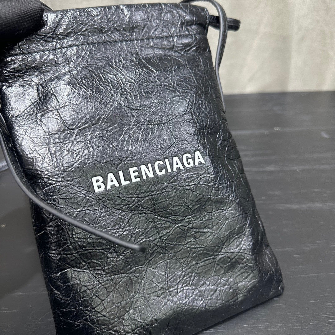 Balenciaga Men's Shopper Phone Holder #335825