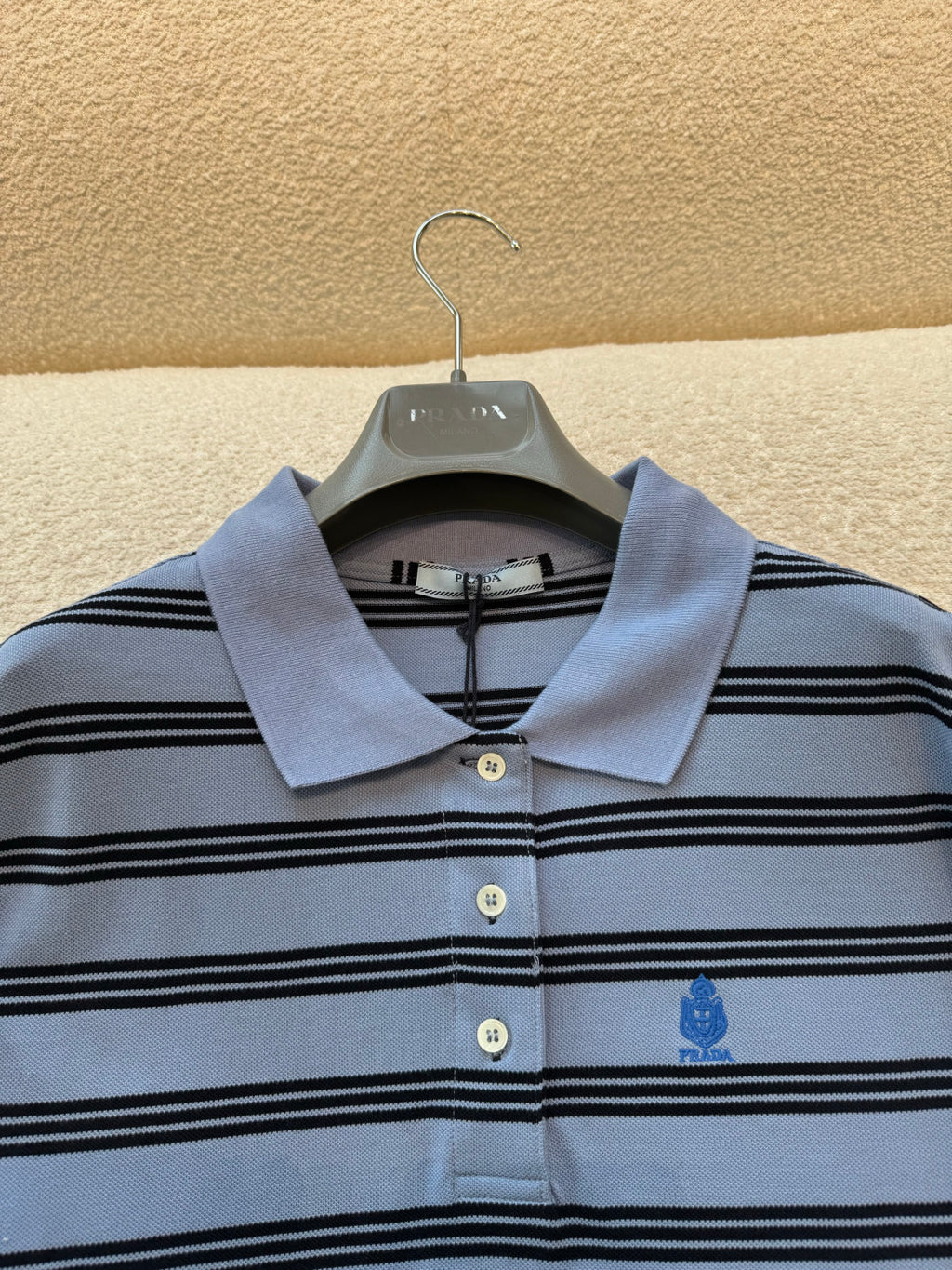 Prada Stripe Polo T-Shirt #377856