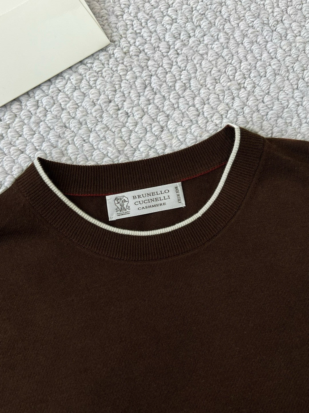Brunello Cucinelli Men's Summer Solid Color Round Neck Cotton Short Sleeve T-Shirt #76658