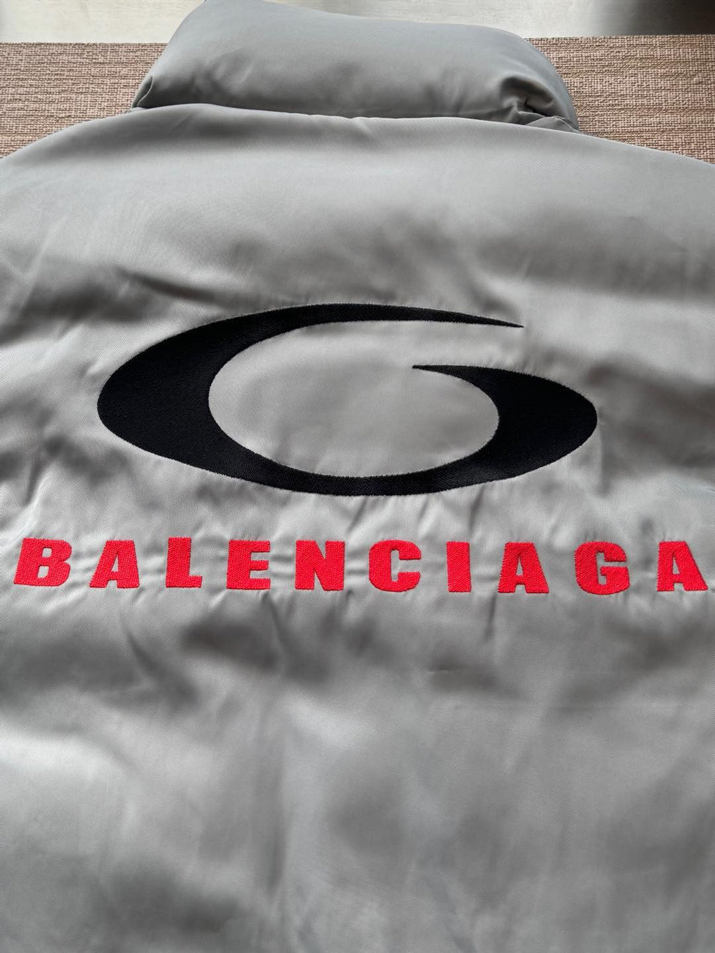 Balenciaga 25FW Men'S And Women'S Double-Sided Embroidered Cotton Clothing Coat Jacket #333182