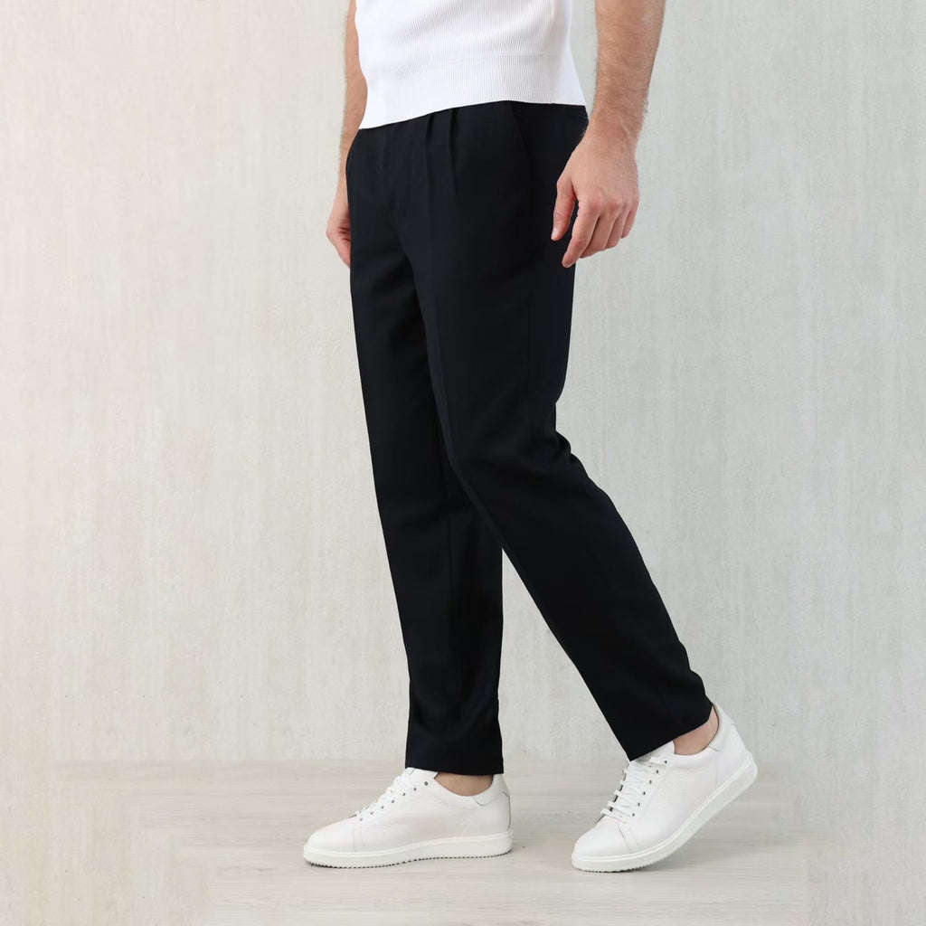Brunello Cucinelli Men's Spring And Autumn Casual Drawstring Pants Fashion Trousers Loose Straight Comfortable Cotton Thin Trousers Ngvp #1469