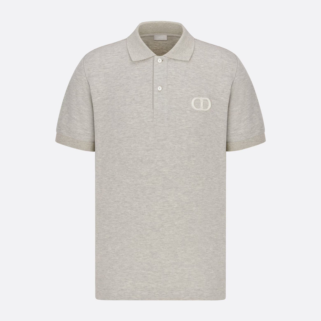 Dior Men's Summer Solid Color Logo Letter Embroidered Polo Shirt Short Sleeve T-Shirt #99929
