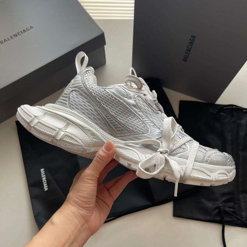 Balenciaga Men's Women's Spring Summer Autumn Solid Color Casual Round Toe Lace Up 3XL Sneakers Low Top Dad Shoes #76616
