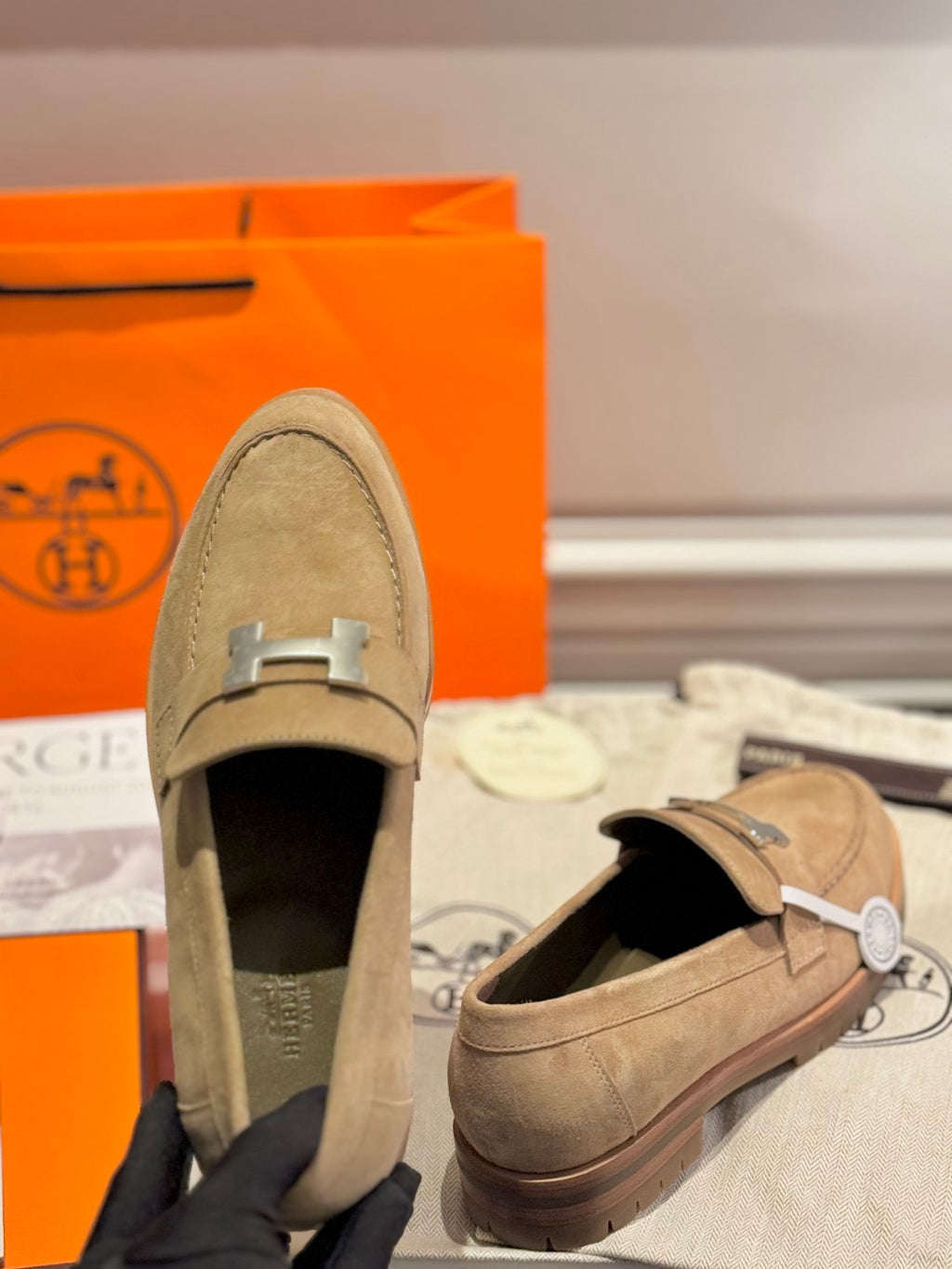 Hermès Faubourg Loafer #375516