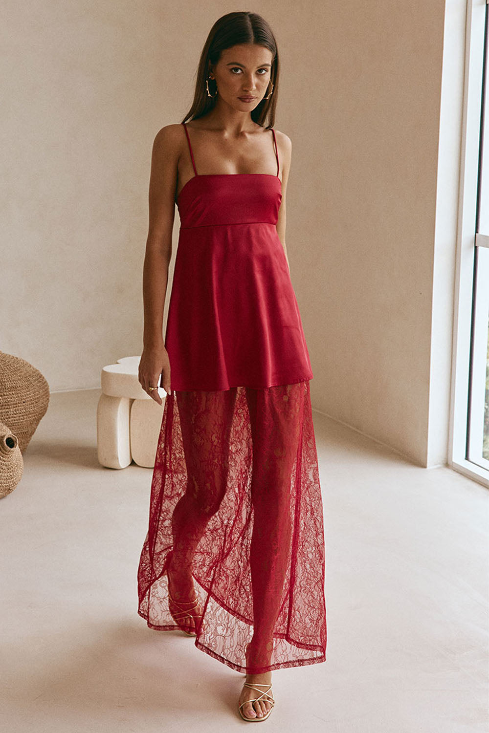 Dove Dress - Red