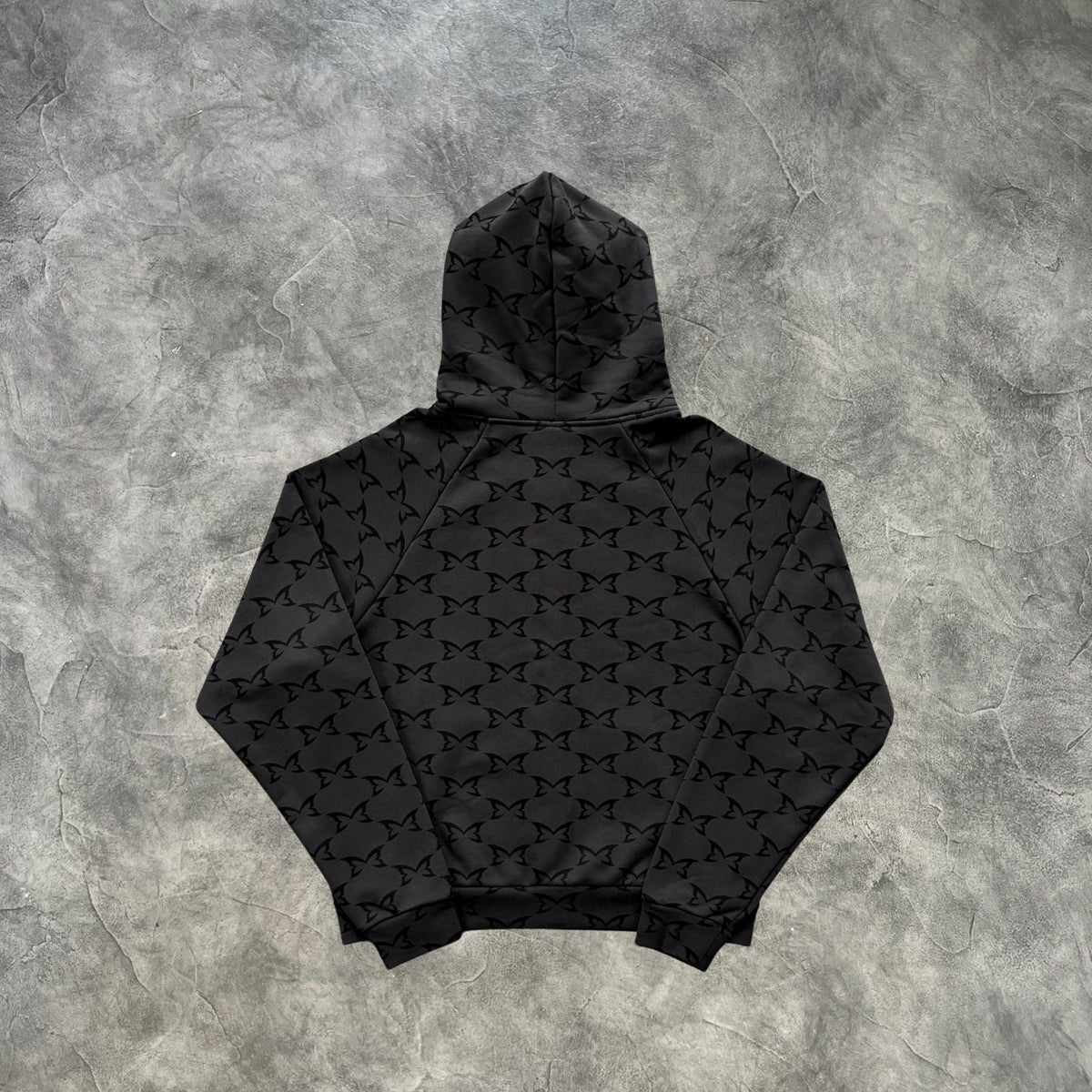 Mertra All Over Printed Zip-Up Hoodie