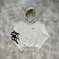 Corteiz Large Print CRTZ Zip-Up Tracksuit Beige