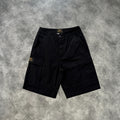 Corteiz Evil Guerrilla Cargo Shorts Black