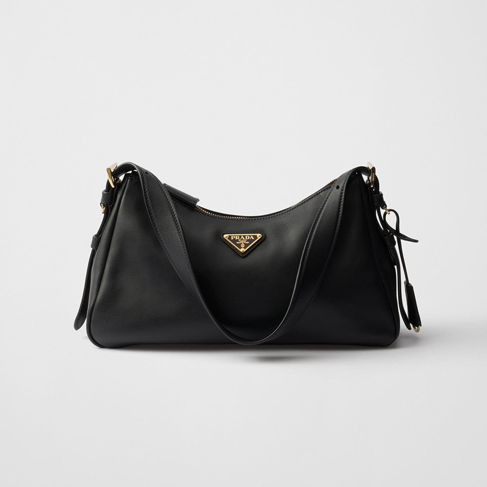 Prada Aimée Large Leather Shoulder Bag 1BC228 #334397