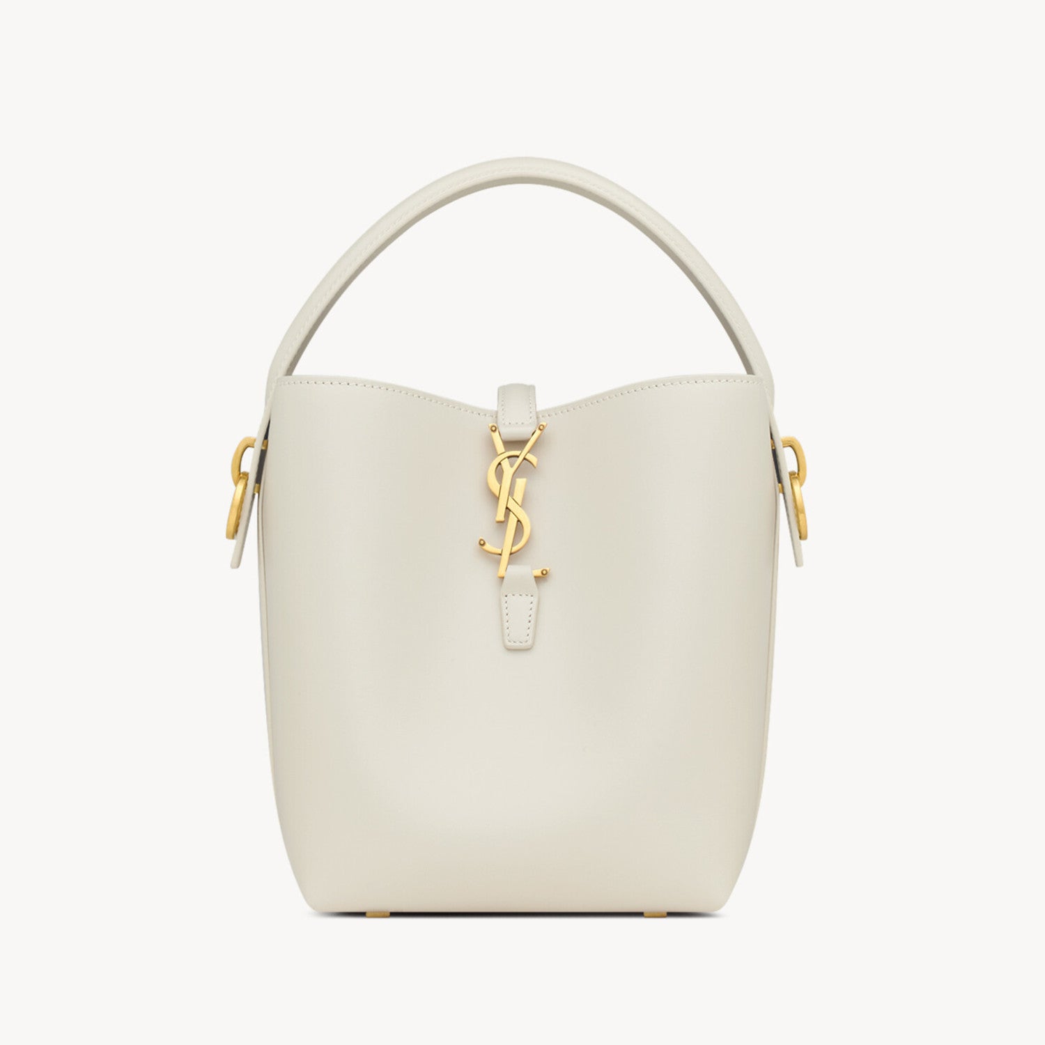 Saint Laurent Women's LE 37 Logo Hook Buckle mini Small Glossy Solid Color Bucket Bag Suede Leather Handbags Casual Bags 7490362R20W9207 #81334