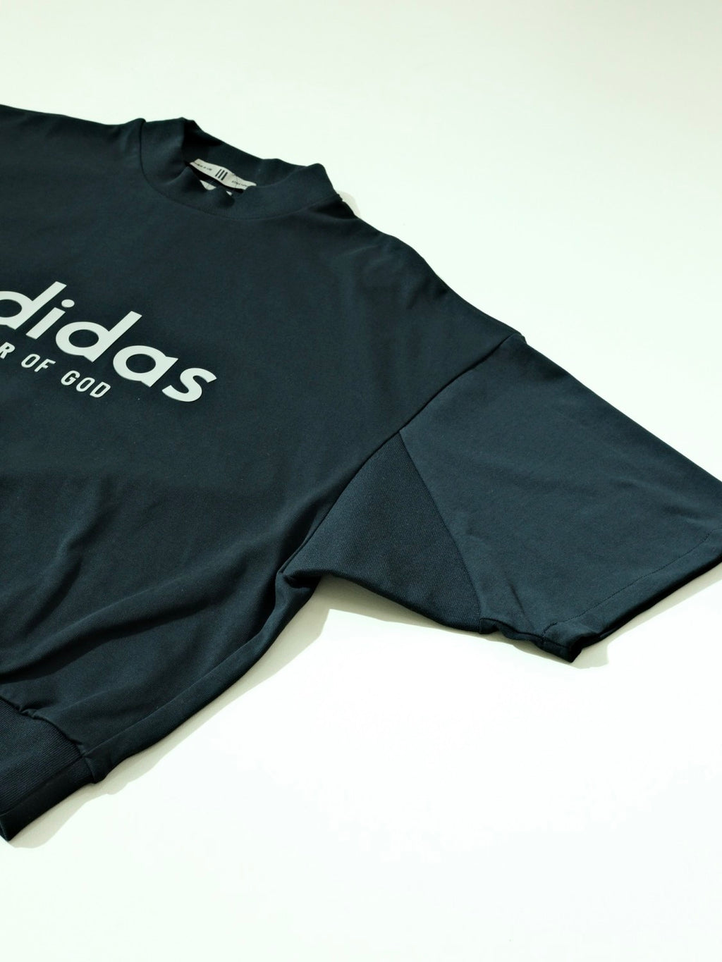 Fear of God x Adidas Men's and Women's Summer Black Casual Round Neck Short Sleeve T-Shirt Tie Stretch Waistband Shorts Set Suit #72225