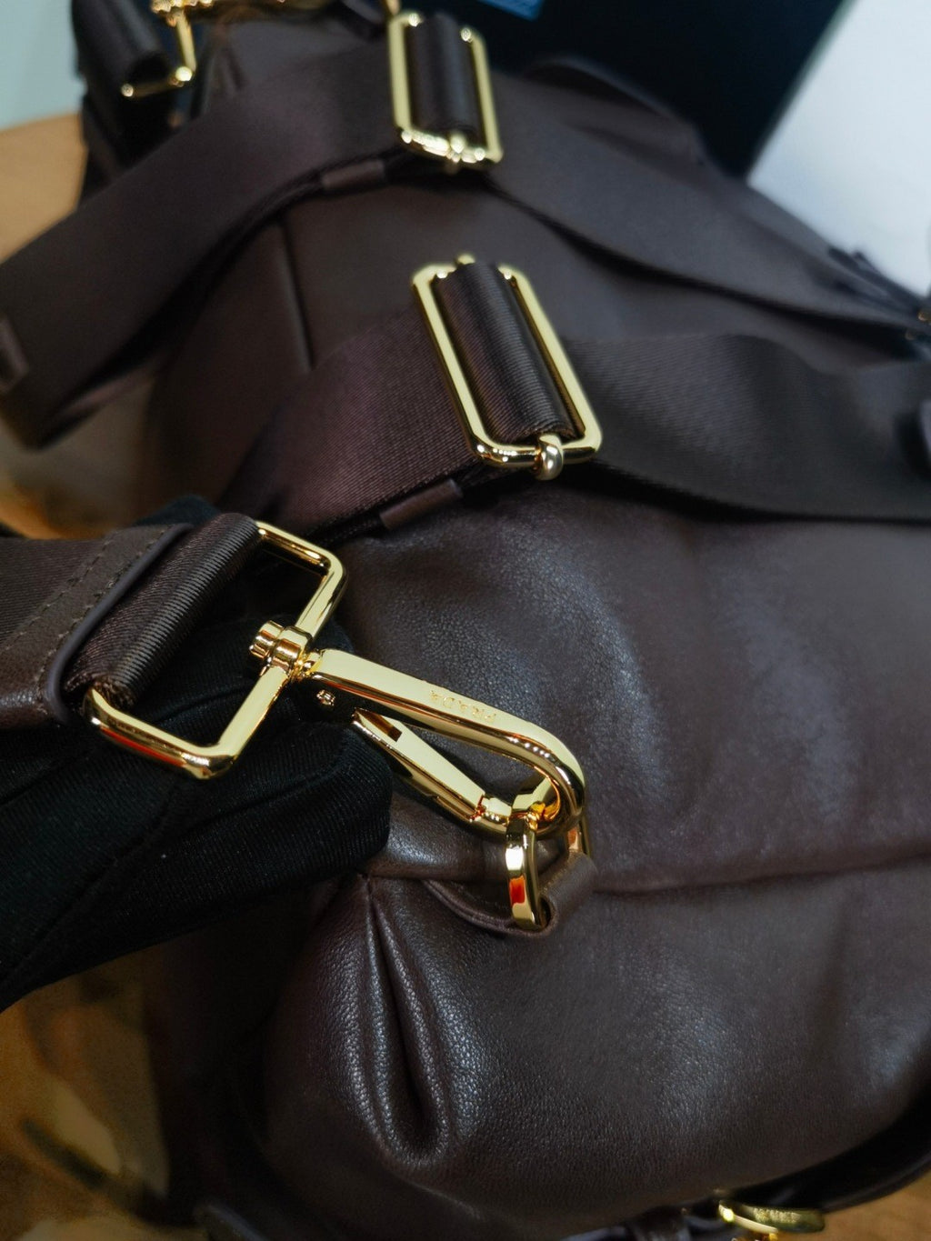 Prada Autumn/Winter 2025 Explore Collection Nappa Leather Backpack Shoulder Bag 1BZ080 Bags #82541A