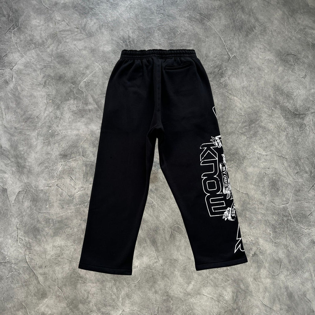 Corteiz BBK Royale Sweatpants Black