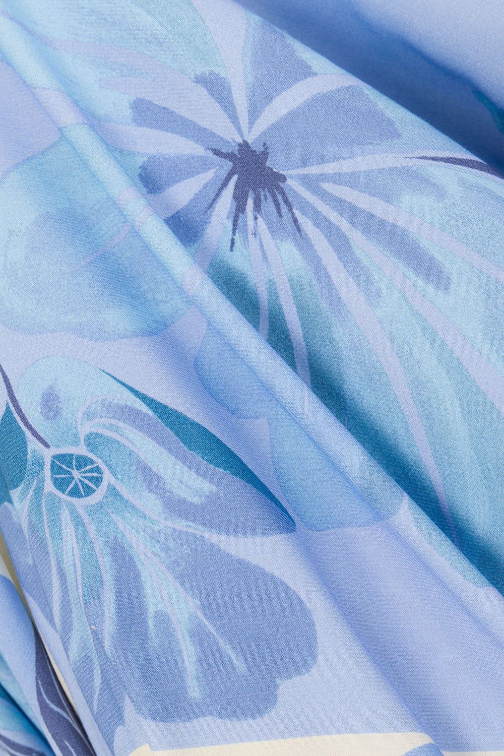 Mirae Dress - Azure Bloom