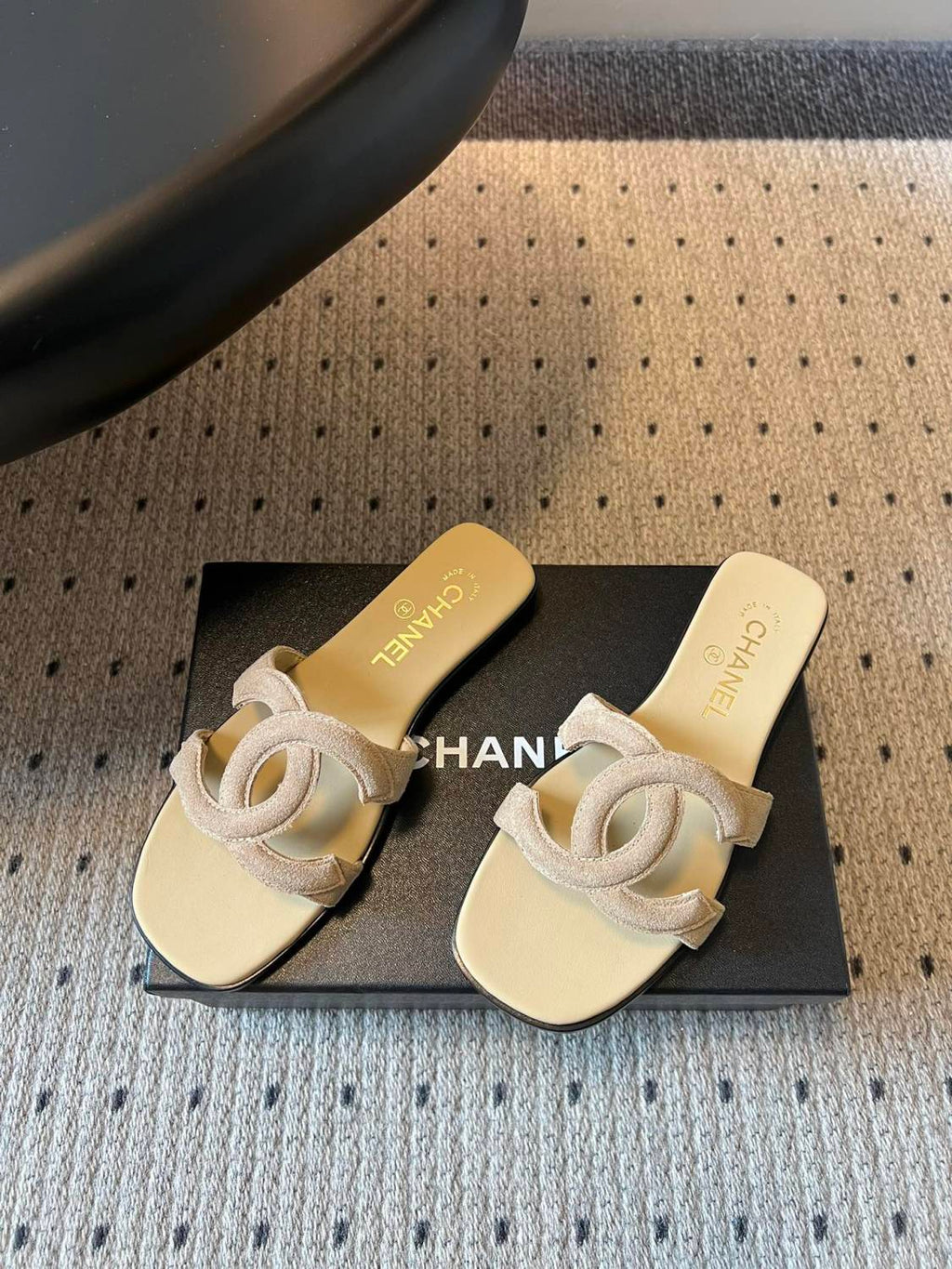 Chanel CC slippers sandals #378238
