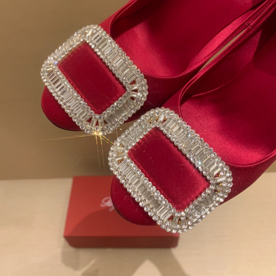 Roger Vivier Silk 6.5cm High Heels#336056
