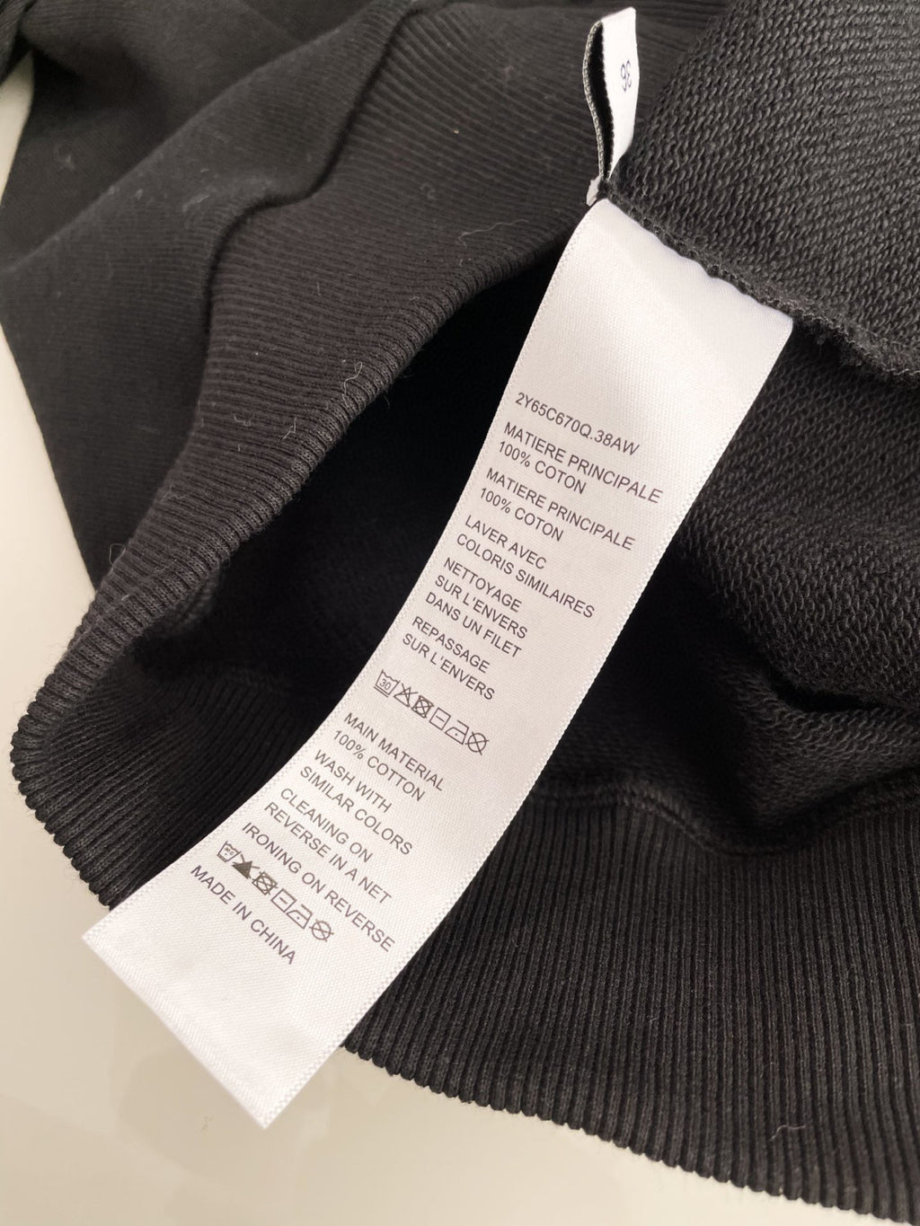 Celine  WILTERN Black Printed Hooded Sweater #21896