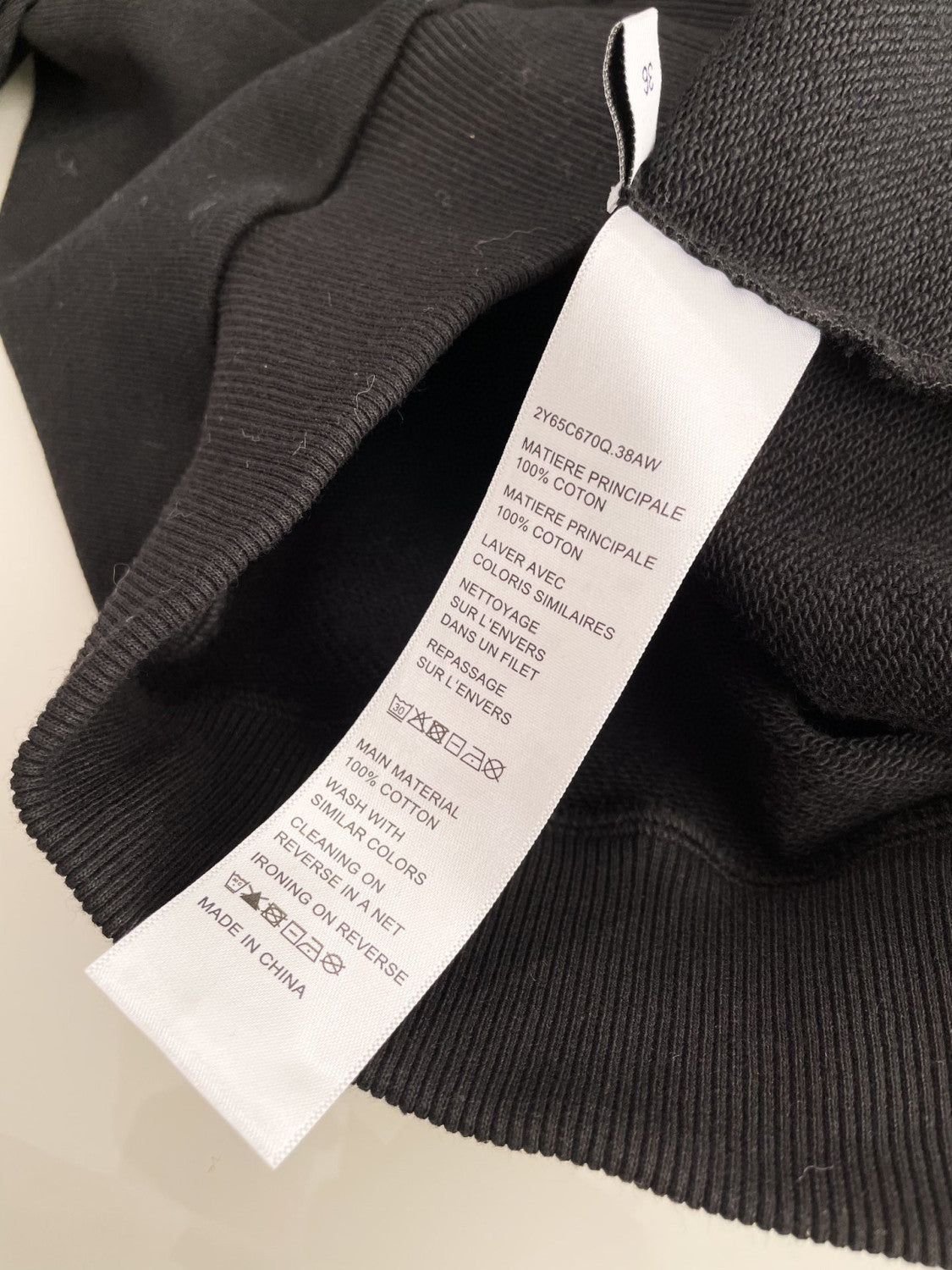 Celine  WILTERN Black Printed Hooded Sweater #21896