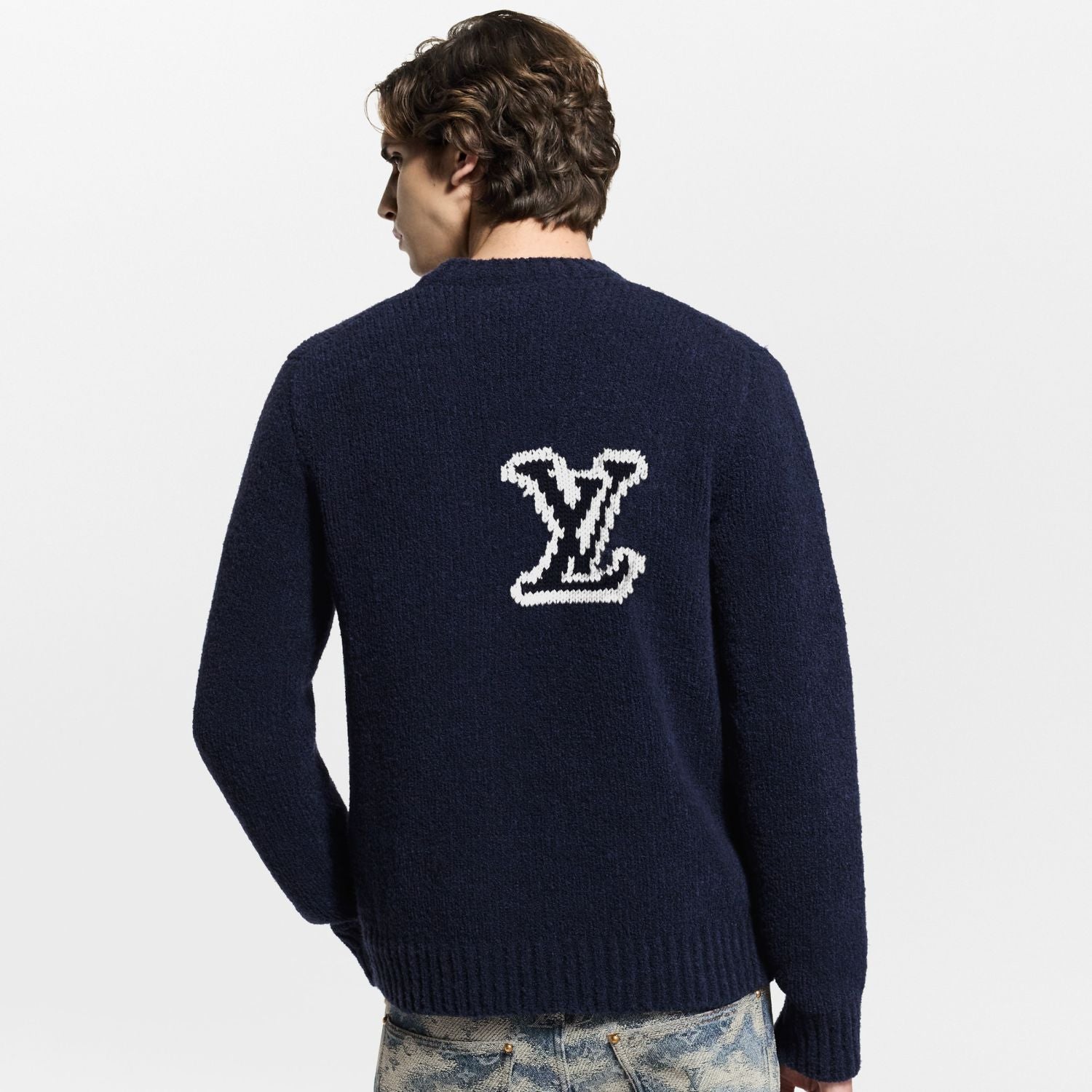 Louis Vuitton LV Intarsia Crewneck 1AJAZ1 #335721