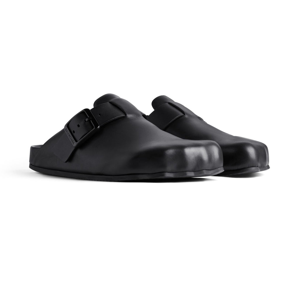 Balenciaga Sunday Men's Mueller Shoes Cowhide Flat Birkenstocks Cork Retro Solid Color Fashion Trend Casual Shoes Slippers Ngvp #1972